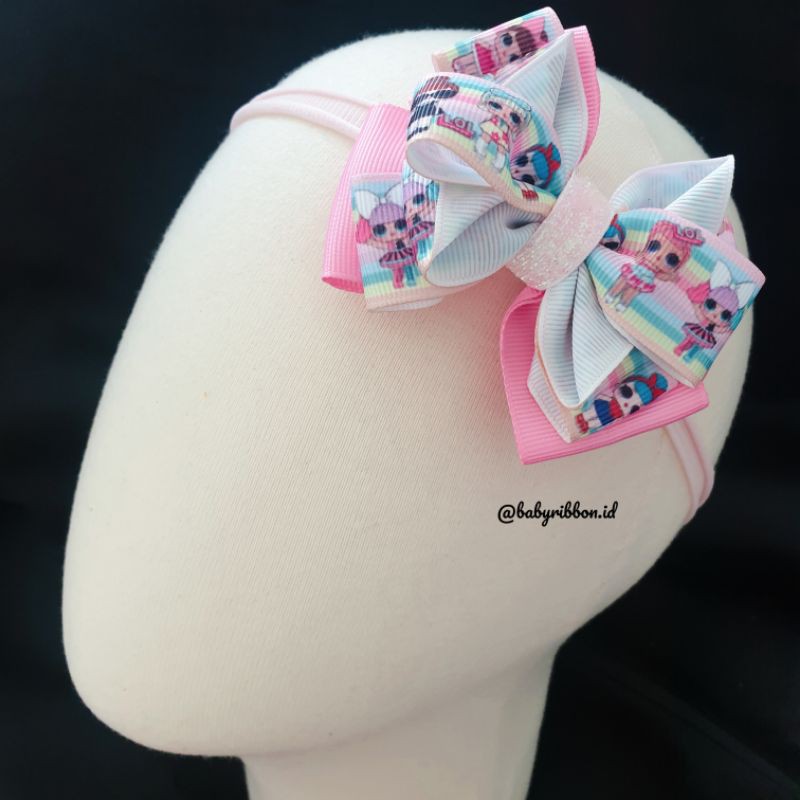 HB798 HANNA Headband bayi/baby,Headband anak,bandana bayi,bandana anak,bando bayi,bando anak