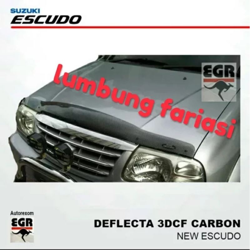 escudo deflecta deflekta hood protector variasi talang kap mesin suzuki escudo eskudo esqudo