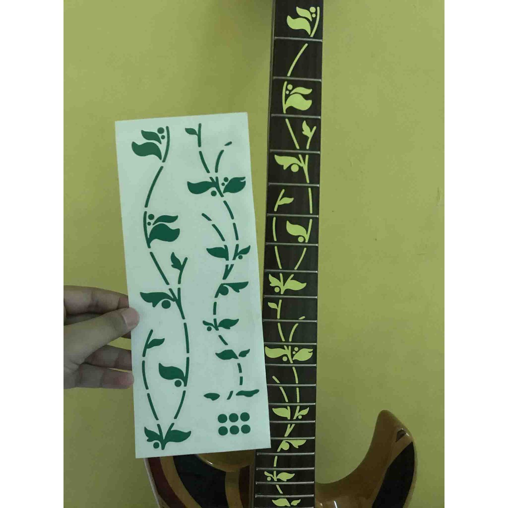 Ibanez J Custom Sticker Inlay Fingerboard Guitar Bass Elektrik Fretboard Gitar Akustik Klasik Nylon