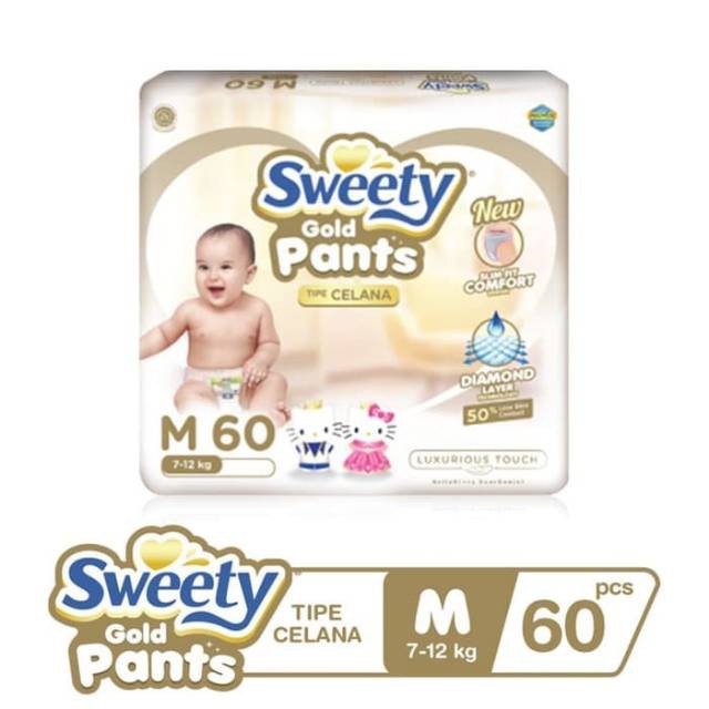 SWEETY GOLD PANTS JUMBO