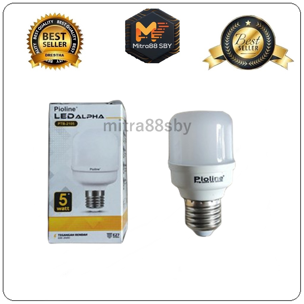 Mitra88sby Lampu led murah BOHLAM TBULB KAPSUL TABUNG PIOLINE 5 watt 10 W  15 W 20W 30W