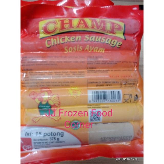 Jual Champ Chicken Sausage Gram Shopee Indonesia