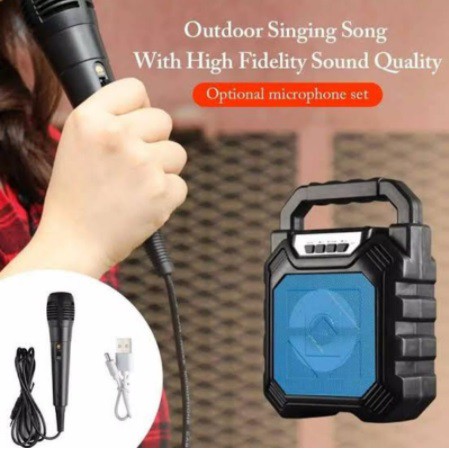 Speaker Bluetooth YD 668 + Mic High Quality