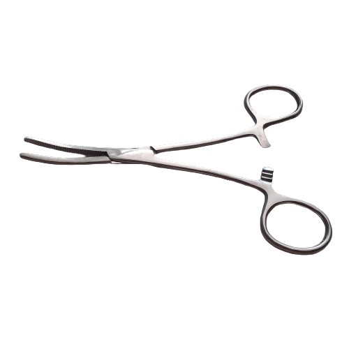 Pean Bengkok 14cm / Artery Clamp / Klem Arteri