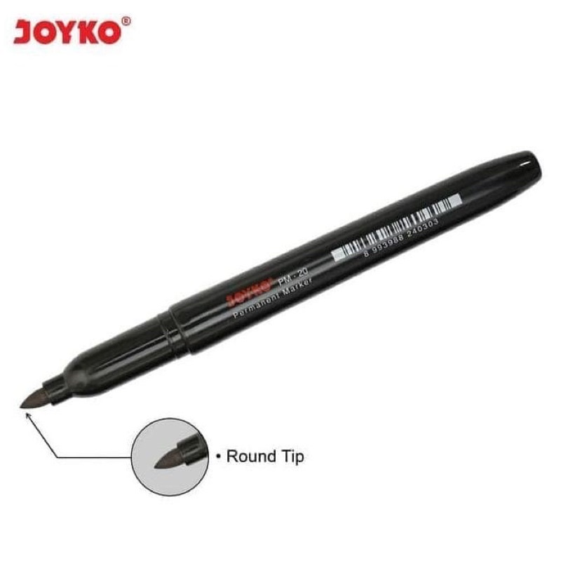 Spidol Permanent Marker Joyko PM-34F Refillable