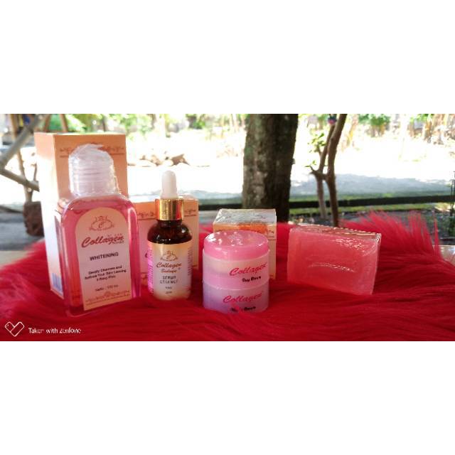 [FREE GIFT] PAKET COLLAGEN LENGKAP 5 IN 1/COLLAGEN ORI/COLLAGEN WHITENING