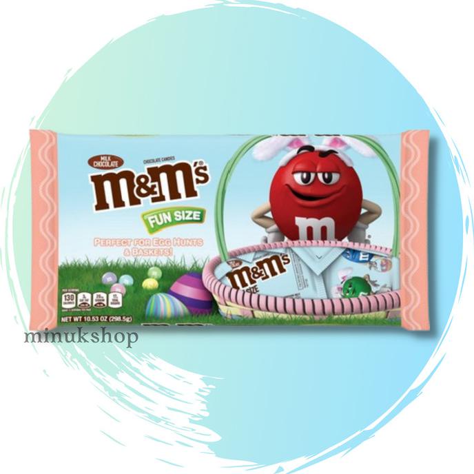 

PROMO M&M'S MILK CHOCOLATE FUN SIZE PERFECT FOR EGG HUNTS & BASKETS MNM 298G MAKANAN & MINUMAN