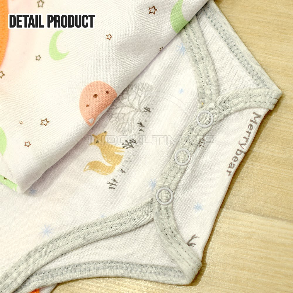 [4PCS] Jumsuit Bayi Baru Lahir Jumpsuit Anak Bayi Jumper Baby Newborn Baju Atasan Bayi BN-5211
