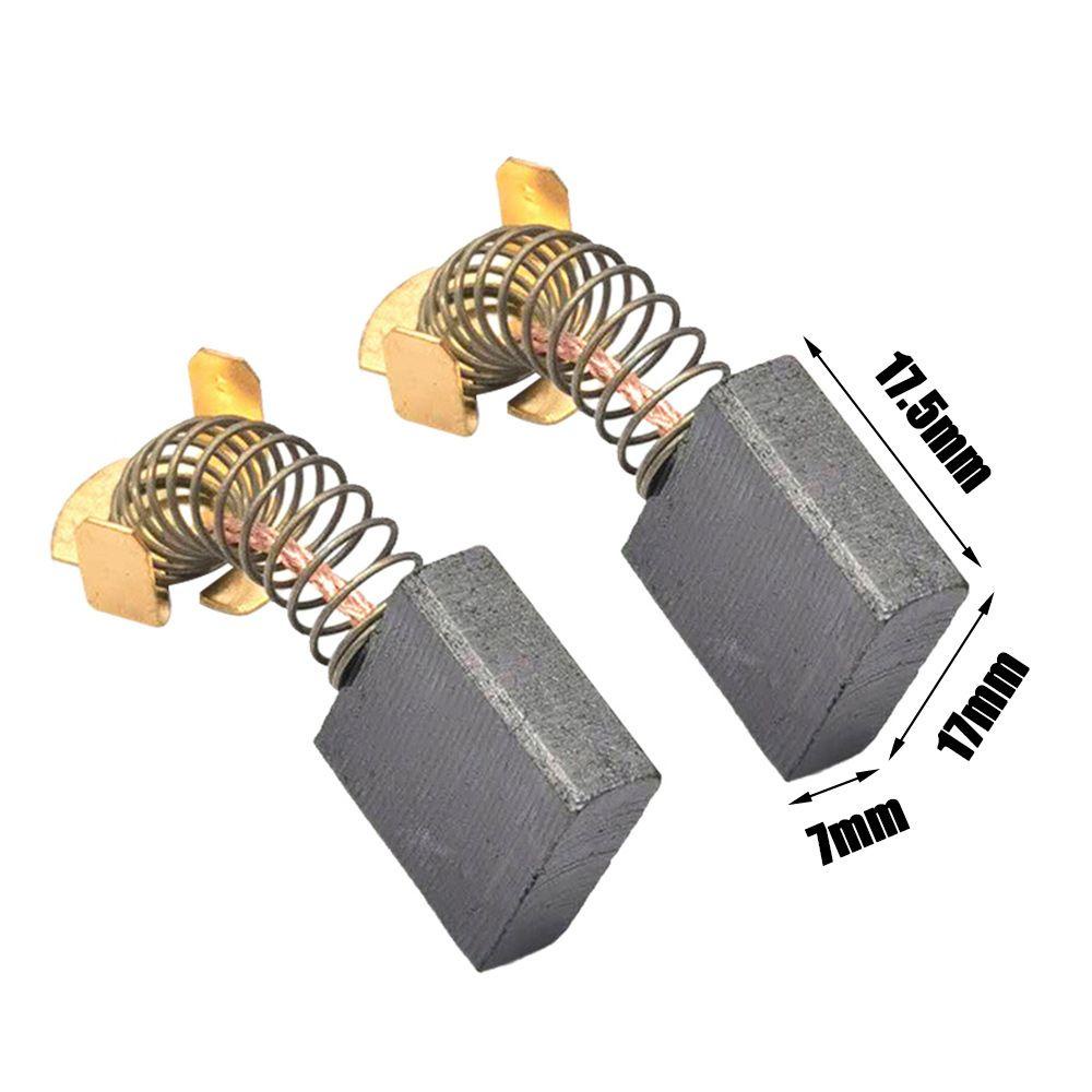 Solighter 10pcs Vacuum Cleaner Brush Spring Aksesoris Bagian Alat Listrik Carbon Brush