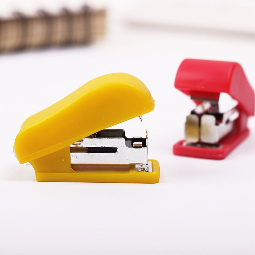 Quinton Stapler Mini Portable Untuk Guru / Sekolah / Kantor