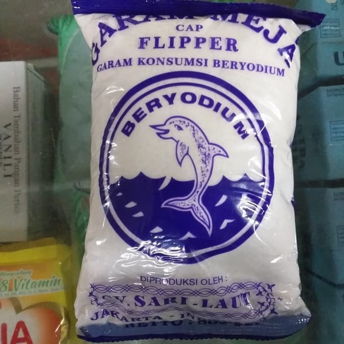 

flipper garam 500gr garam halus halal bppom