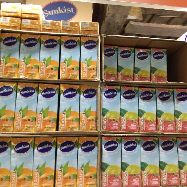 

Sunkist 200ml x 6pcs