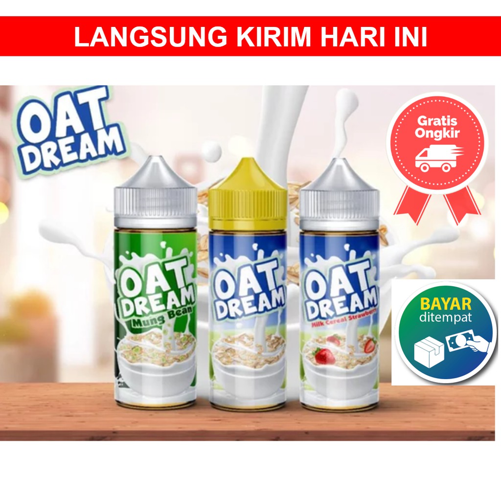 Jual Liquid Oat Dream Drips Drip Authentic 100ml 100 ml NON No Nic