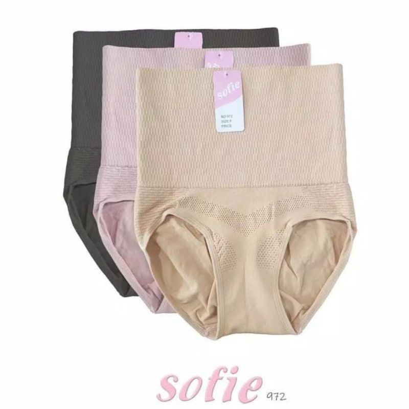 Sofie Cd Wanita Semi Korset Rajut 972 Body Stretch Original