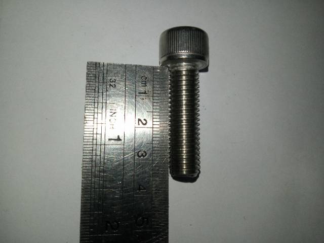 Baut L M10 x 35 (3.5cm) stainless 304