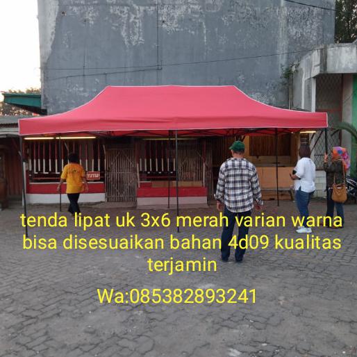 tenda lipat matic uk 3x6 ket besi 08