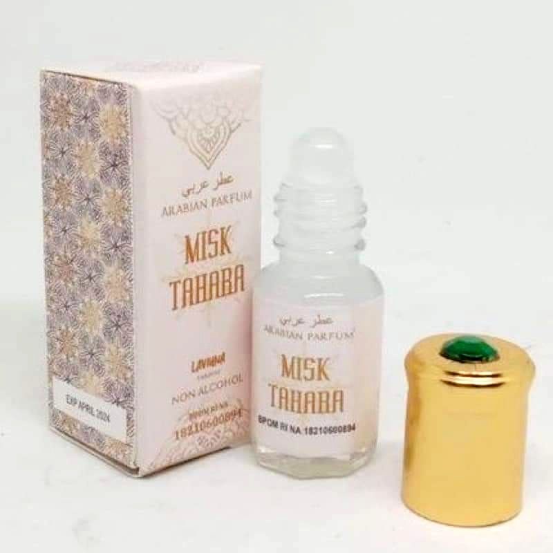 Medan Termurah Halal BPOM Parfume Miss V Thaharah non alkohol 3ml misk tahara