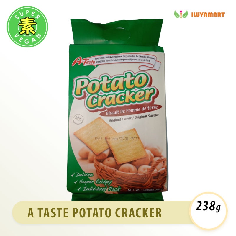 

A Taste Potato Cracker 238gr Biskuit Kentang Original Potato