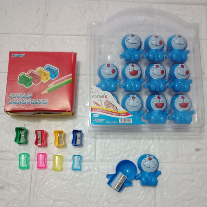 

LYSASHOP - Rautan Serutan Pensil Anak Karakter Doraemon/ PENCIL SHARPENER