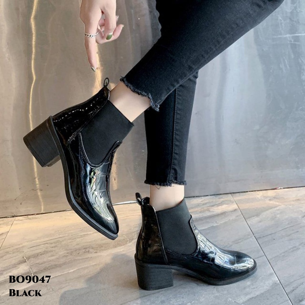 PRF Sepatu Boots Flat Korea BO9047