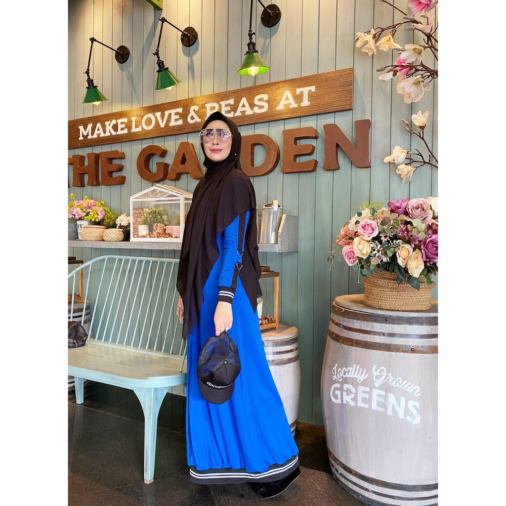 Rubiah Dress Set Blue