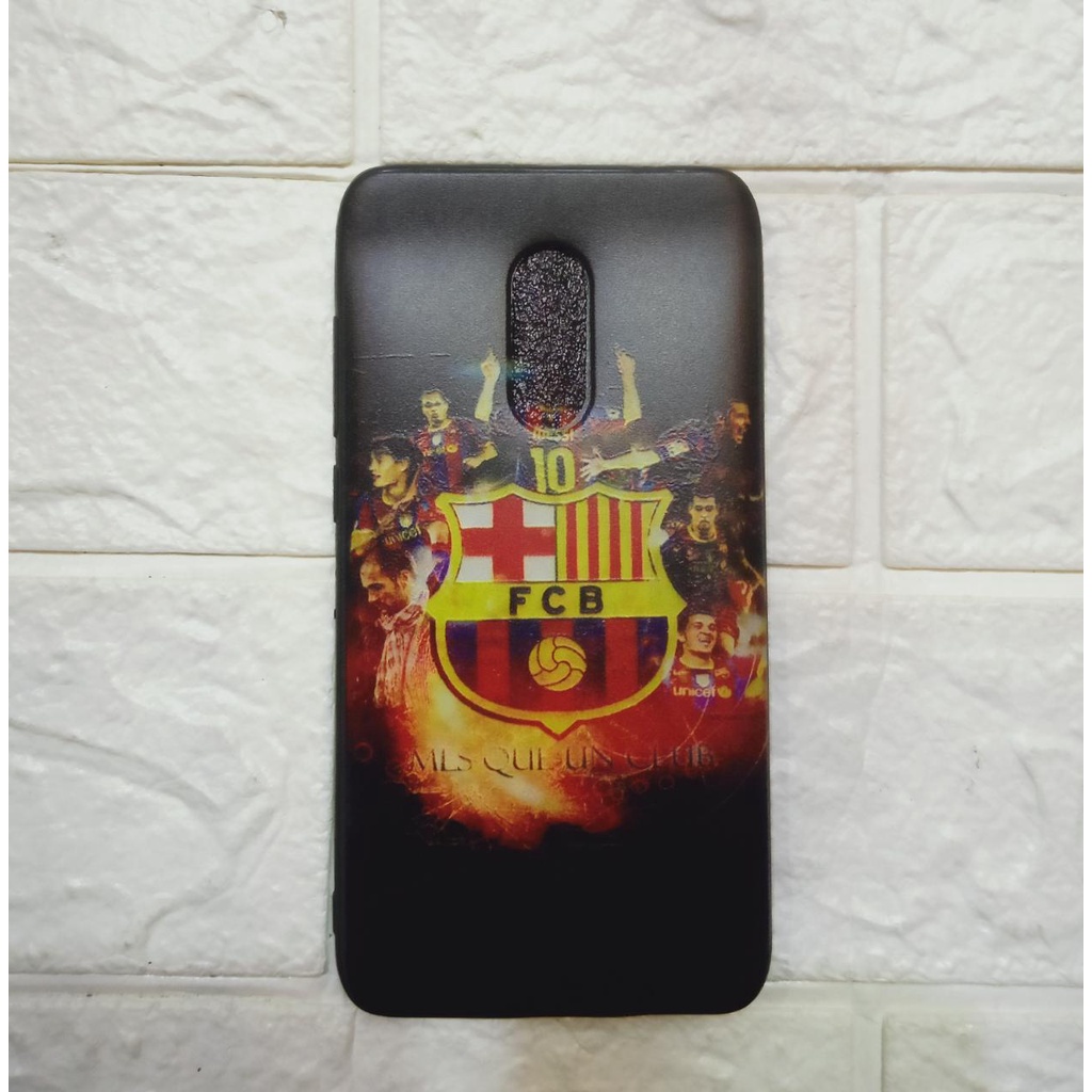 Case Handphone Redmi Note 4X Motif Kartun Ironman, Bola FCB realpict