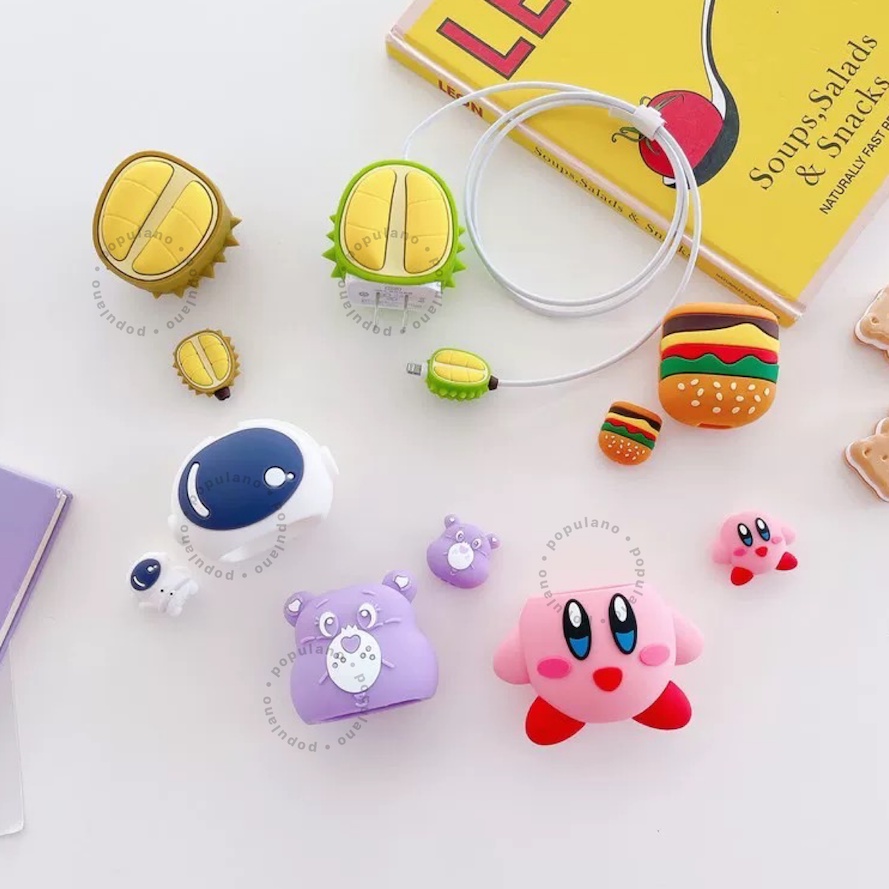 Pelindung Charger iPhone Pelindung Kabel Casan Hp Cable Saver Apple Silicone