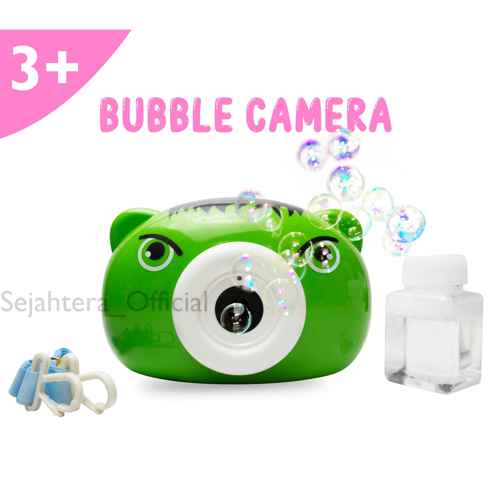 Minan Anak Bubble Camera/Mainan Anak Bubble Machine Beautiful Music-Hulk