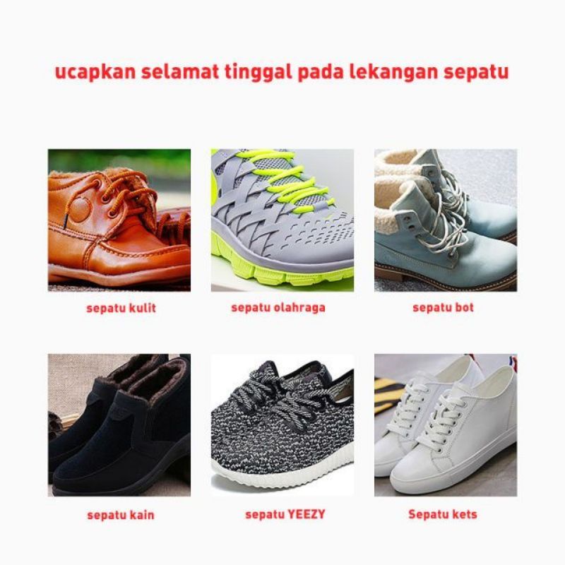 LEM SEPATU KUAT TAHAN AIR / PERBAIKAN BERBAGAI JENIS SEPATU ISO 50 ML