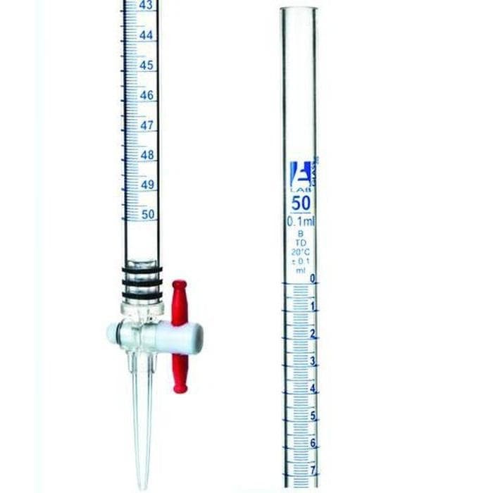 Jual Buret (Basa) Clear 50 ml 25 ml /Glass Kaca Alat Pengukur Cairan