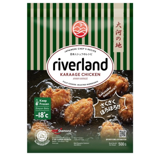 

Promo Riverland Karage Jepang Chicken Bonito Karaage 500gr - Chicken Karaage Limited