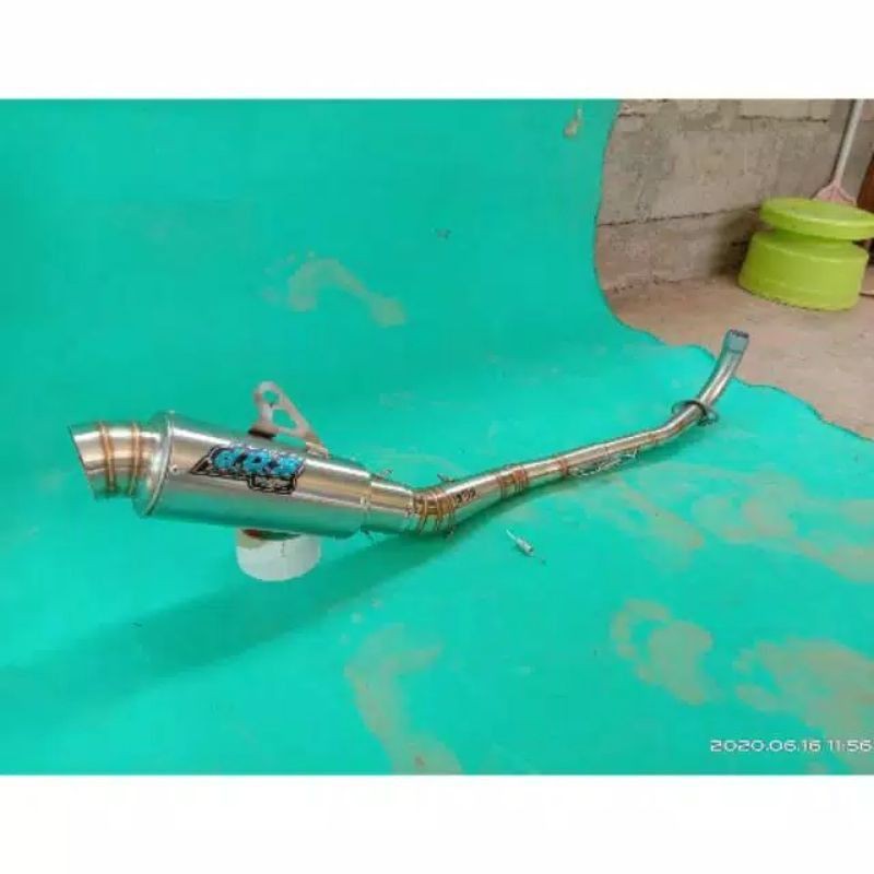 KNALPOT DOS PNP SUPRA JUPITER VEGA SUPRA SMAS KARISMA GREEN