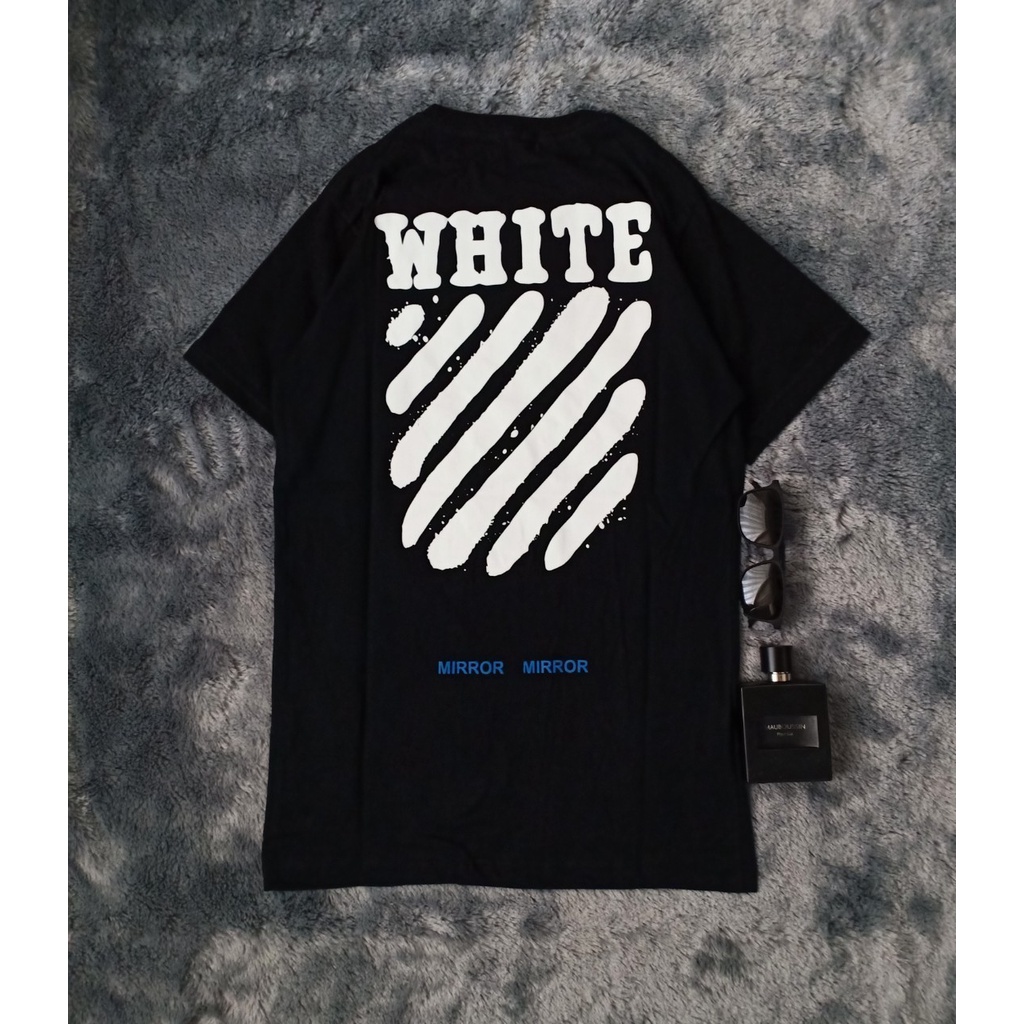 T-Shirt Off White Gradient l Kaos Off White Gradient Full Lebel Premium Quality