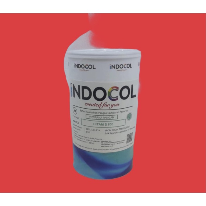 

Pewarna Makanan INDOCOL HITAM S830 BLACK - PACKING 1 KG