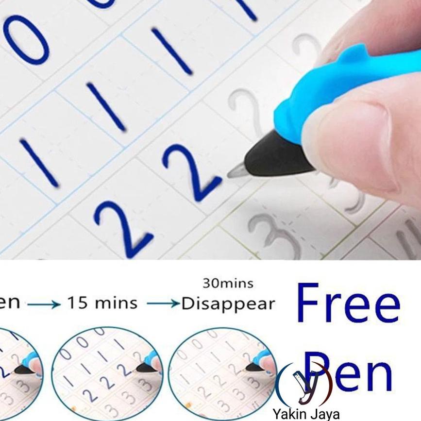 

COD Sank Magic 4 set Magic Practice Book / Buku Edukasi 3D Belajar Pintar Menulis TK GROSIR/COD/SHOPEE MALL/「⭐Terbaru 3.3」/5.5 Product HOT