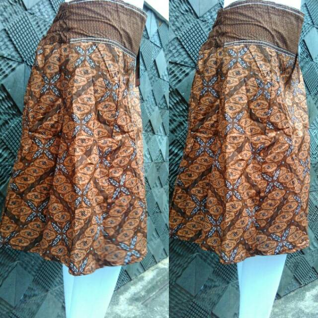 Rok pendek batik payung A