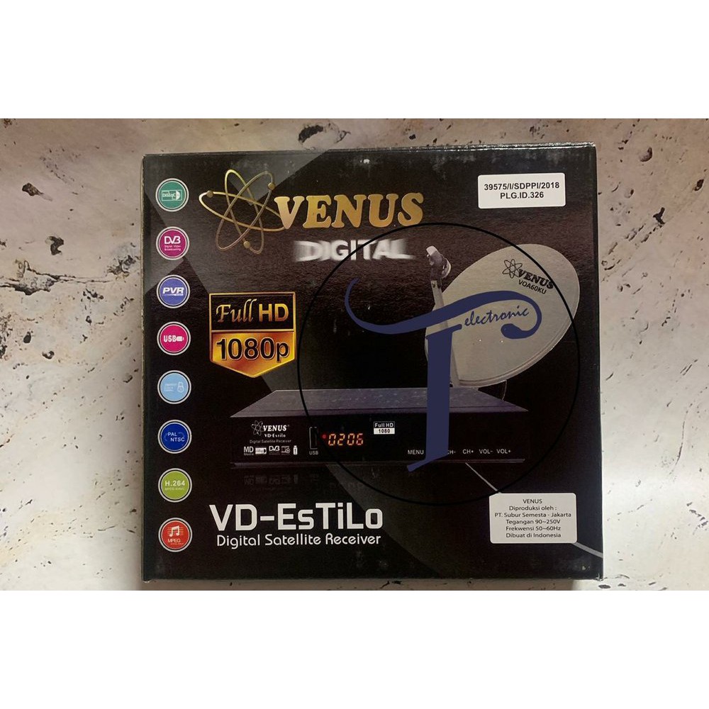 Receiver Venus Estilo HD Ninmedia