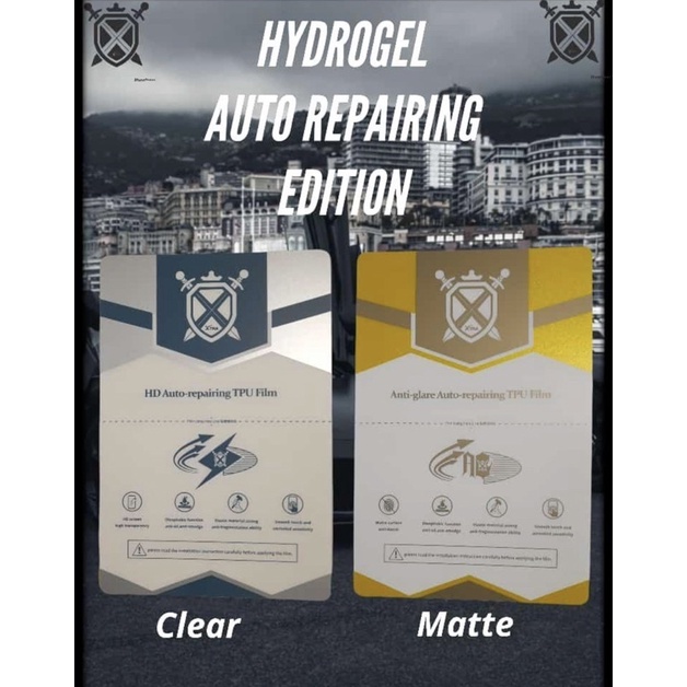 ANTIGORES HYDROGEL AUTO REPAIR CLEAR/MATTE BAHAN SEMUA TIPE HP ADA