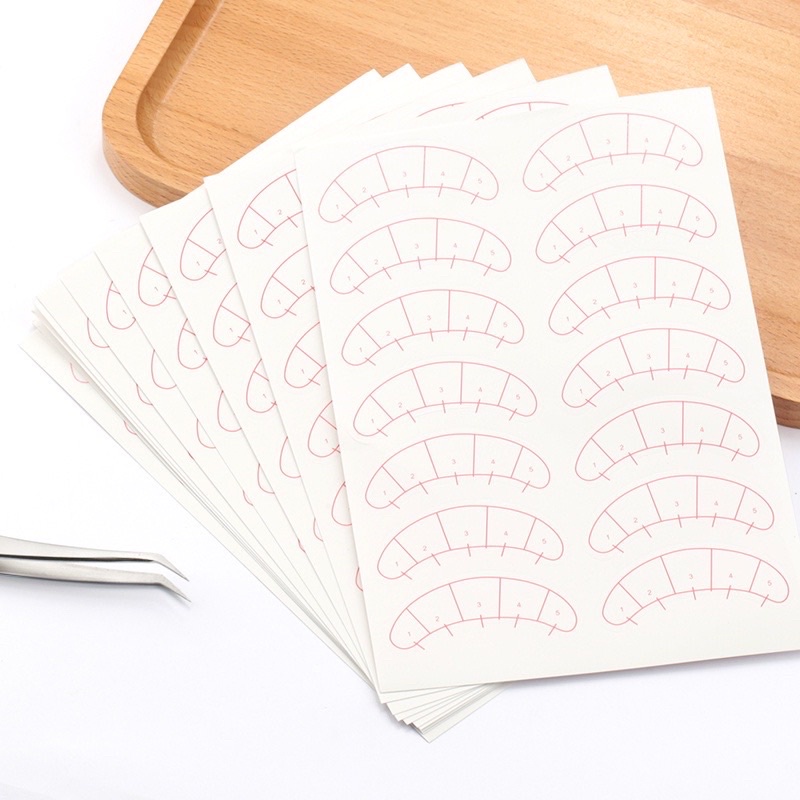 STICKER PENGGARIS BULUMATA EXTENSION - EYELASH RULLER STICKER