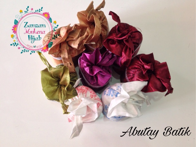 Zamzam Mukena Abutay Batik ( Bukan Parasit | Parasut ) Dewasa Murah | Traveling | Oleh-oleh Haji
