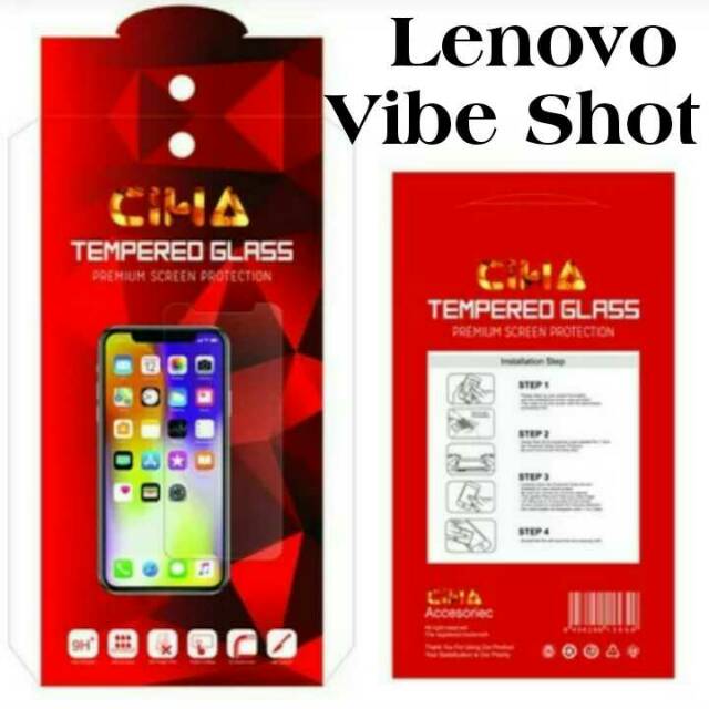 Temper Glass Lenovo Vibe Shot