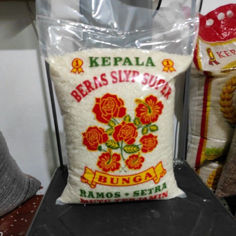 

Beras cap Bunga 5kg