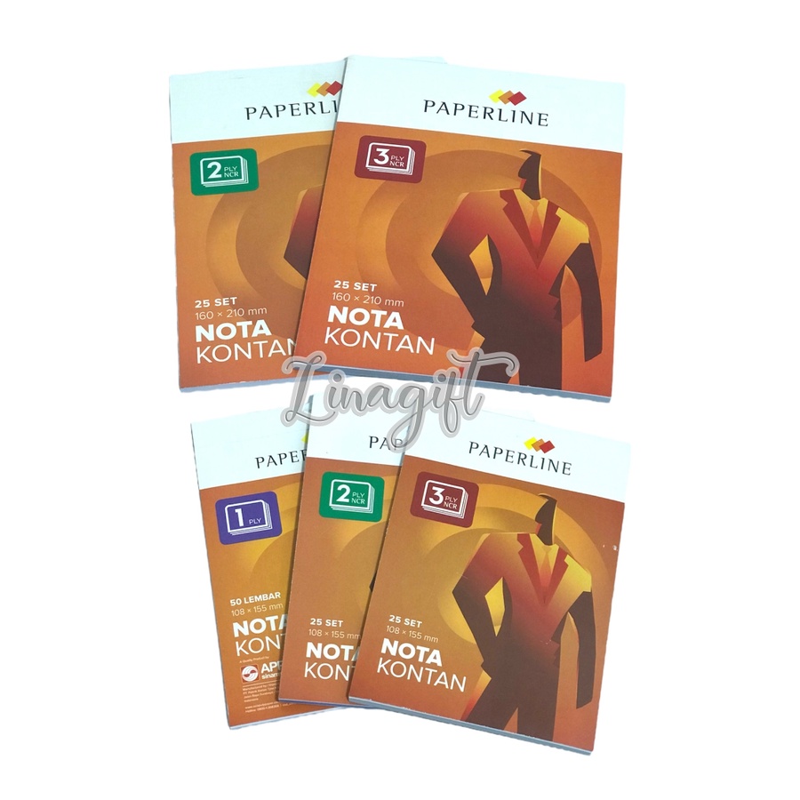 

( 1 Buku - 25 Lembar ) BUKU NOTA KONTAN PAPERLINE BUKU PENJUALAN / PEMBELIAN / NOTA RANGKAP