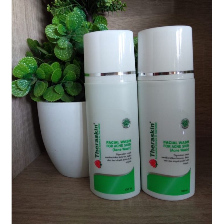 THERASKIN FACIAL WASH FOR ACNE SKIN / WAJAH BERJERAWAT