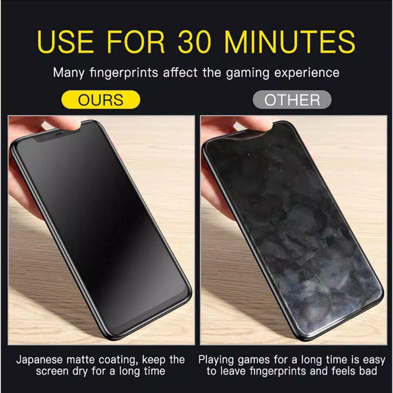 Matte Glass 9H Anti Glare Xiaomi Redmi Note 11 11s Note 11 Pro Note 12 12 Pro+ Mi 11i Mi 11T Mi 11T Mi 11 Lite Mi 12T Mi 12T Pro Mi 12 Lite Mi 12 Pro Mi 13 Mi 9 9Se 9 Lite Tempered Glass Anti FingerPrint