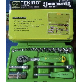 Jual Kunci Shock Set 21 Pcs TEKIRO ORIGINAL Murah