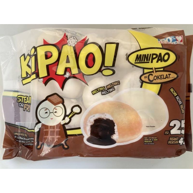 

kipao coklat isi 25