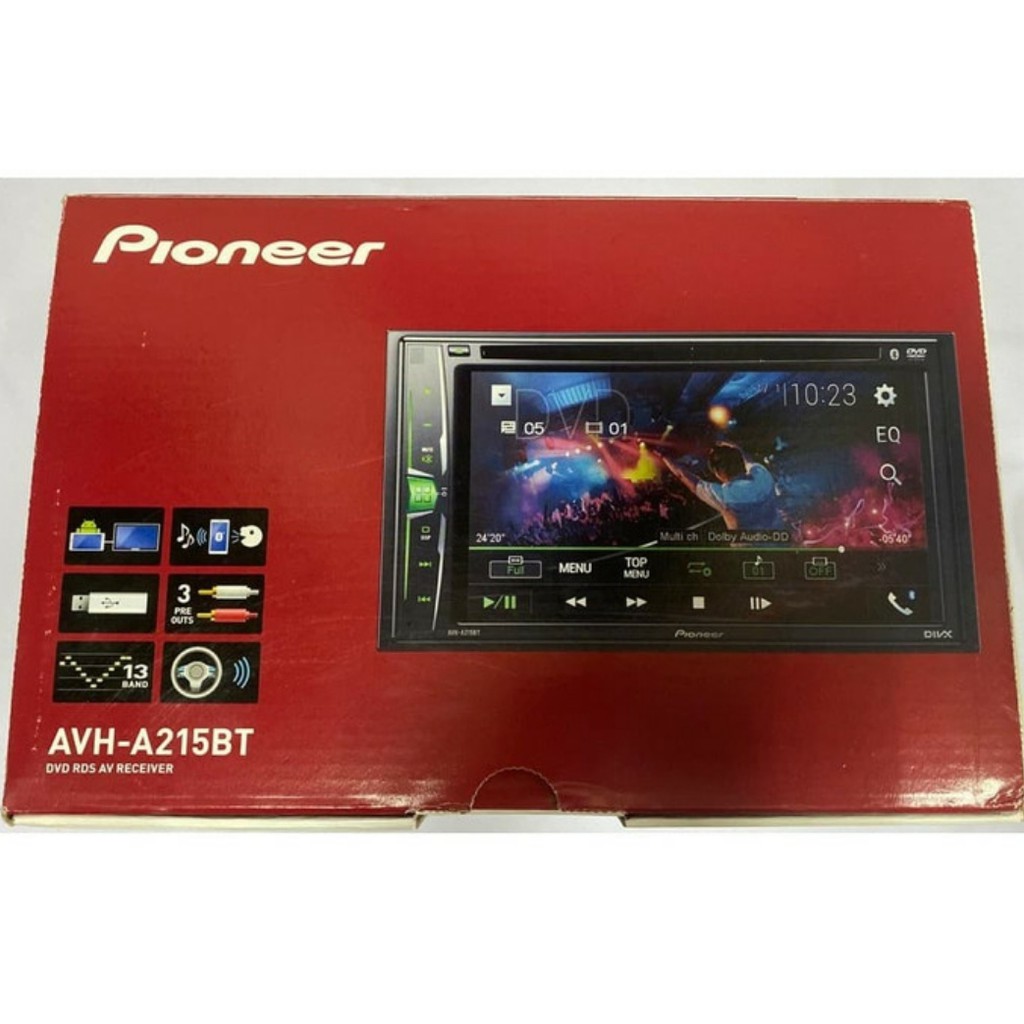 DOUBLE DIN Pioneer AVH-A 215 BT