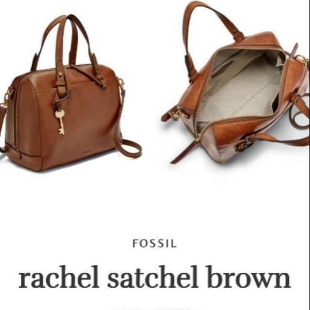 NWT Fossil Rachel Satchel (TAS FOSSIL)