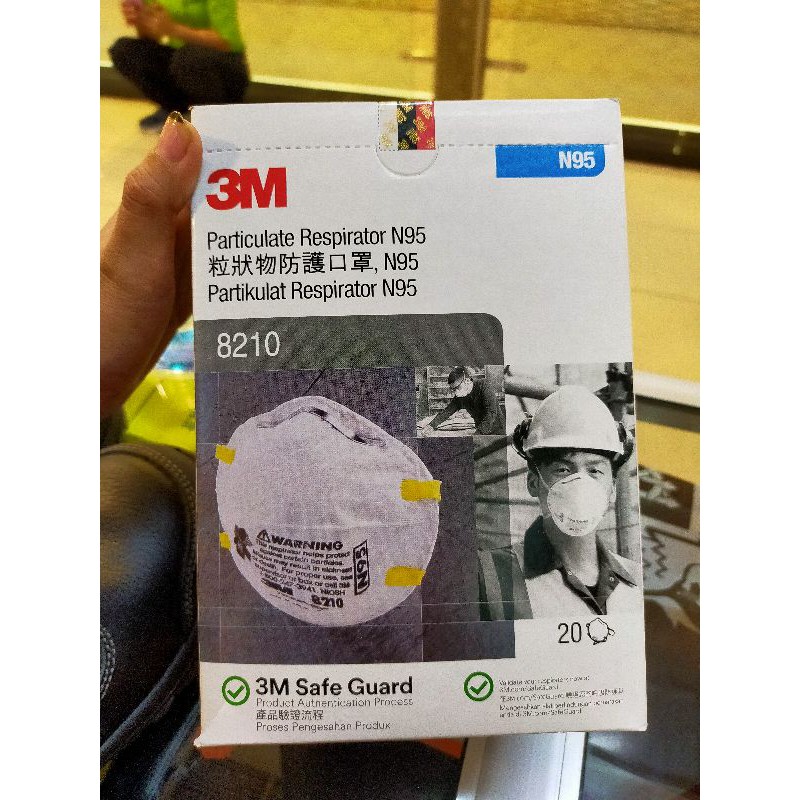 Masker 3m 8210 n95